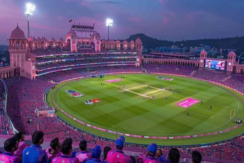 Sawai Mansingh Stadium Jaipur IPL Records & Stats